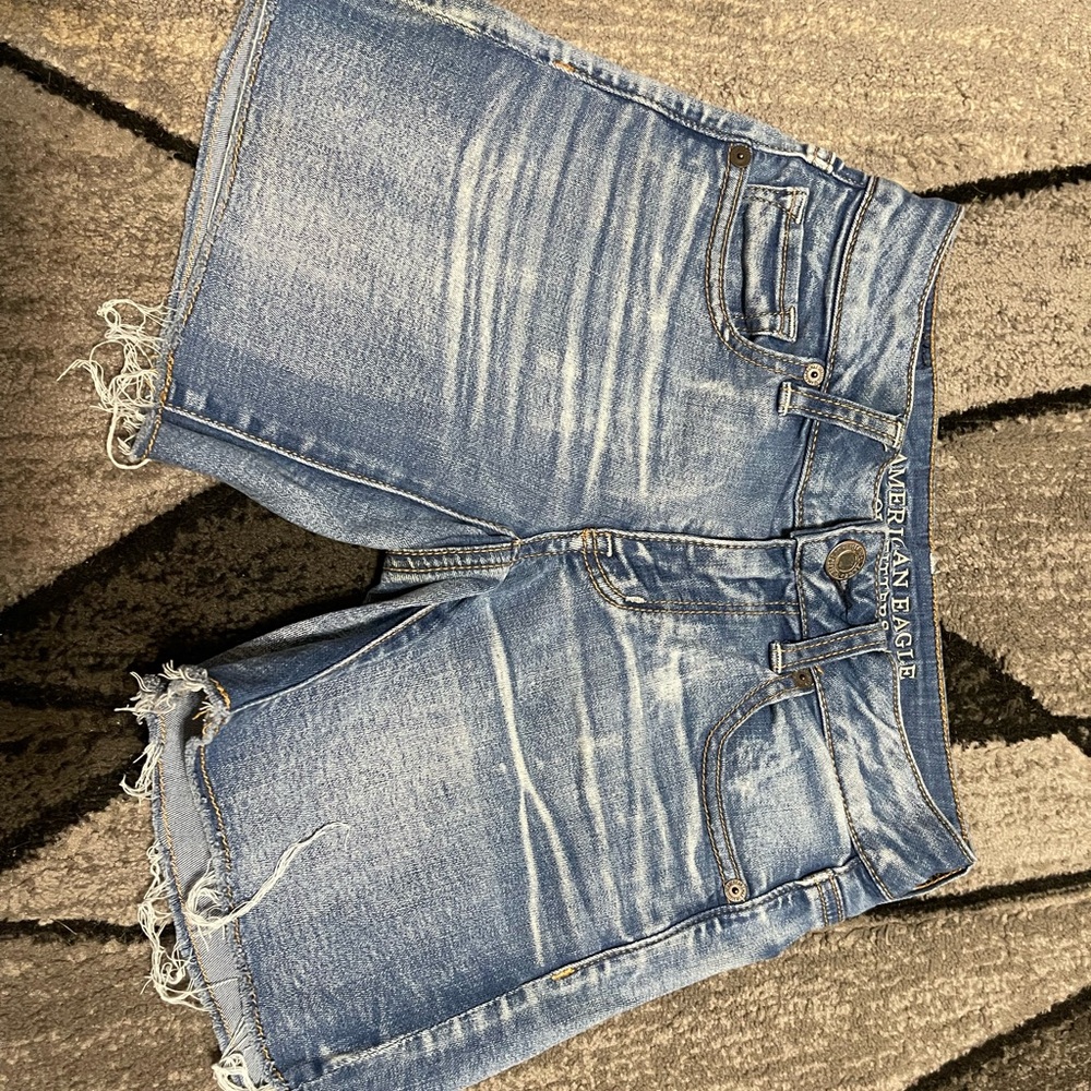 American Eagle Outfitters Light Blue Jean Shorts